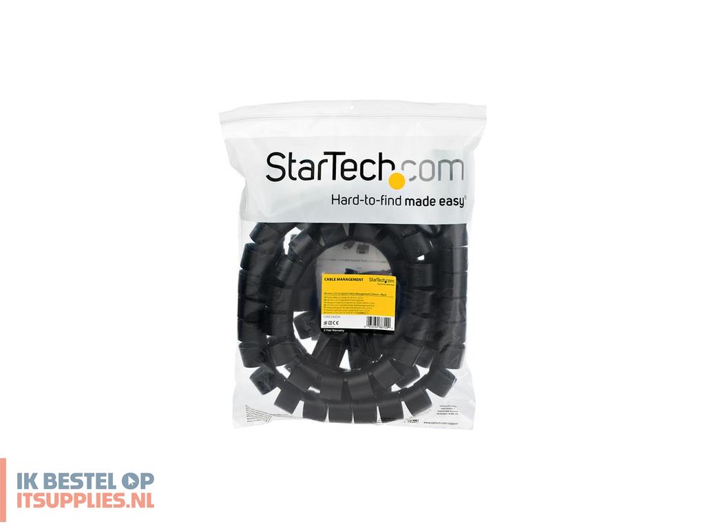 0203436-startechcom_cmscoiled4_kabelbeheersysteem_kabelkous_zwart_1_stuks