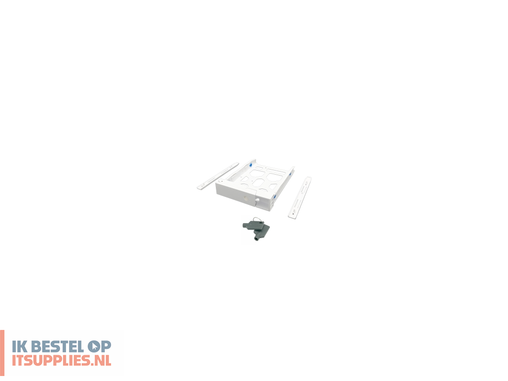 5432437-qnap_tray-35-wht01_computerbehuizing_onderdelen_hdd-bevestigingsbeugels