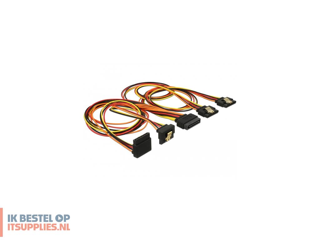3051049-delock_60149_sata-kabel_0-5_m_sata_15-pin_4_x_sata_15-pins_zwart-_oranje-_rood-_geel