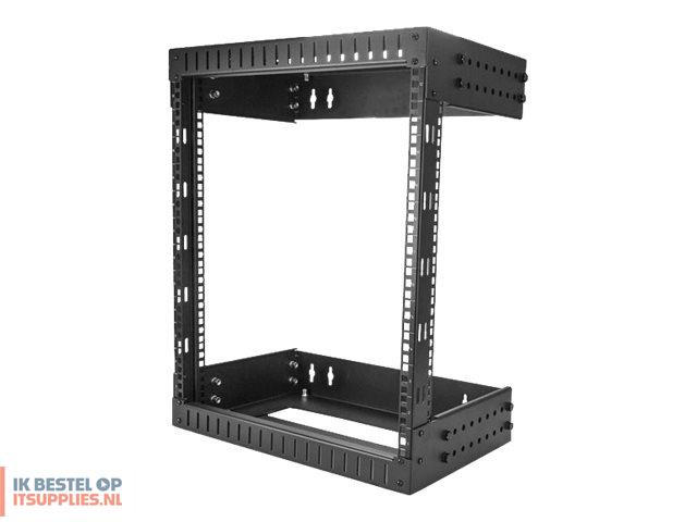 250206-startechcom_12u_19_wall_mount_network_rack-_adjustable_depth_12-20_2_post_open_frame_server_room_rack_for