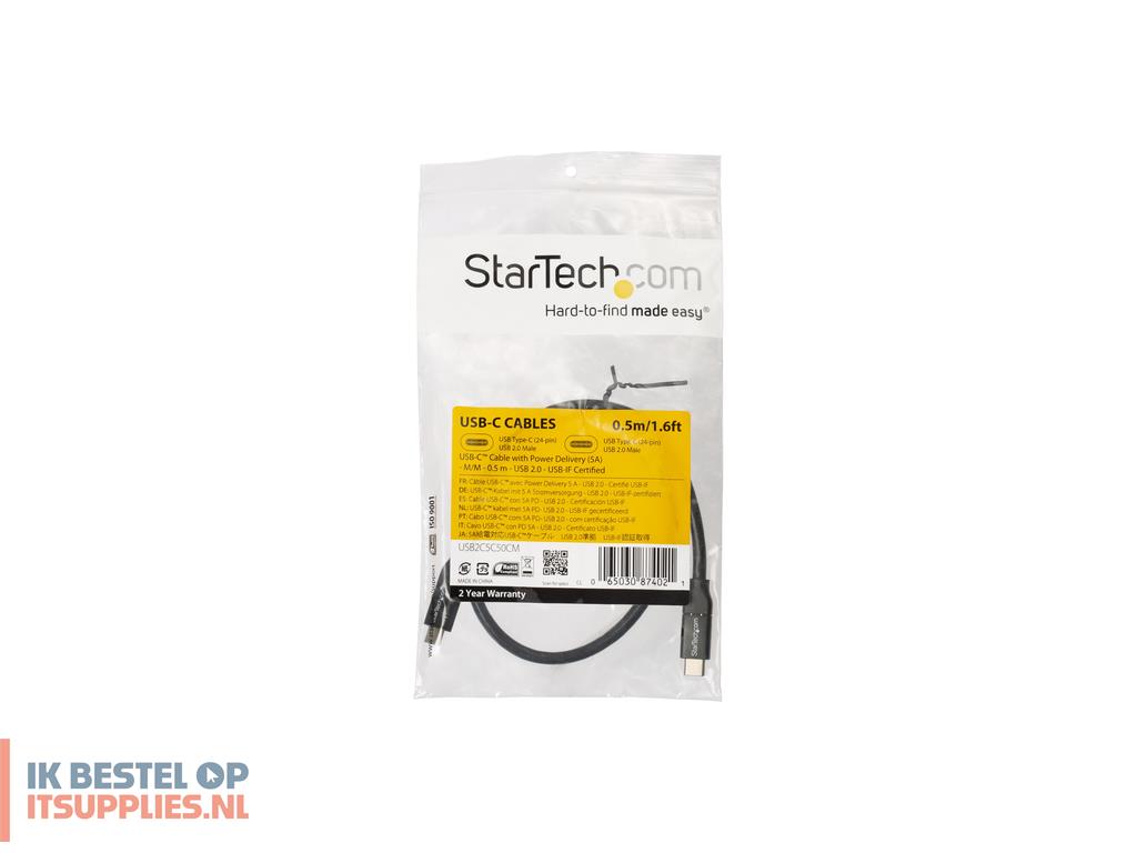 2231594-startechcom_usb2c5c50cm_usb-kabel_0-5_m_usb_c_zwart