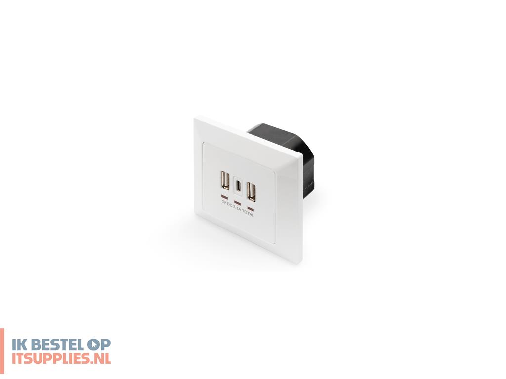 4521847-digitus_da-70618_wandcontactdoos_2_x_usb_a_1_x_usb_c_wit