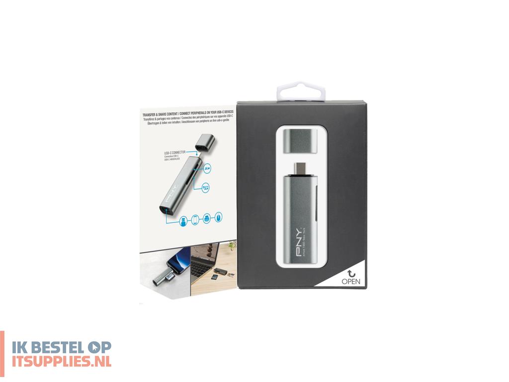 4859402-pny_r-tc-ua-3n1e01-rb_geheugenkaartlezer_usb_32_gen_1_31_gen_1_type-c_metallic