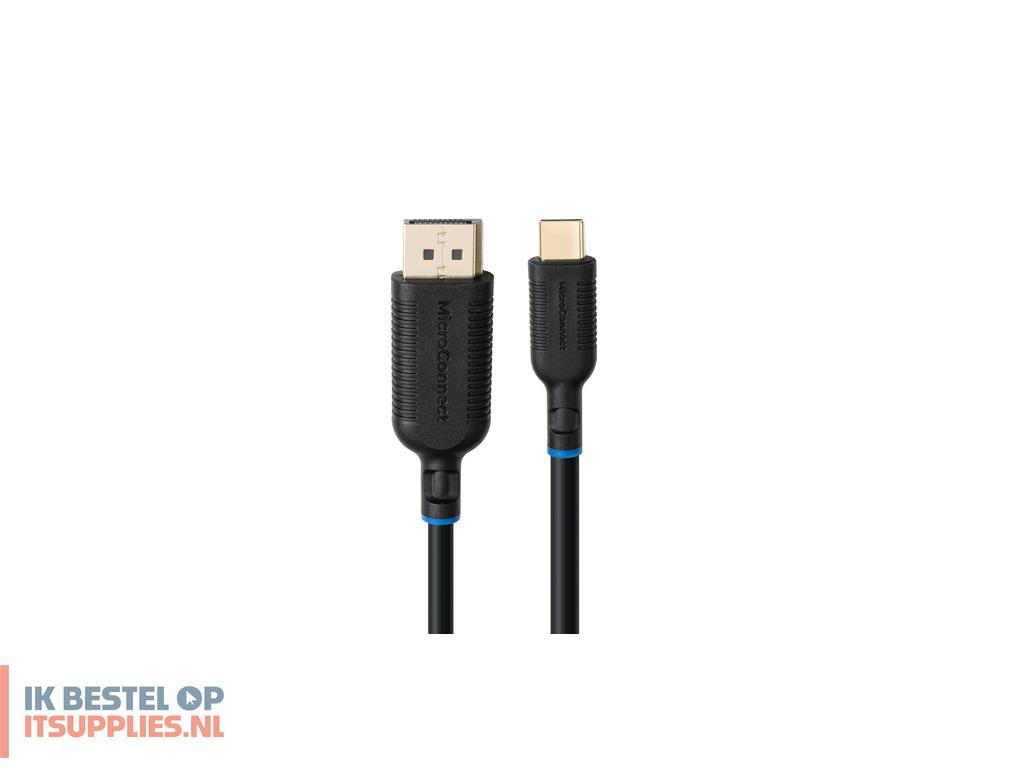 1532510-microconnect_mc-usbcdp05_video_kabel_adapter_0-5_m_usb_type-c_displayport_zwart