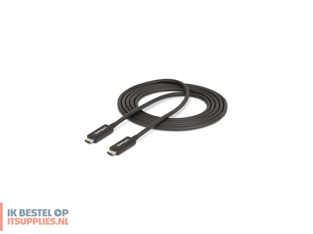 4843811-startechcom_a40g2mb-tb4-cable_thunderbolt-kabel_2_m_40_gbits_zwart