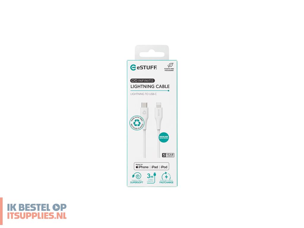 2200917-estuff_es602370_lightning-kabel_3_m_wit