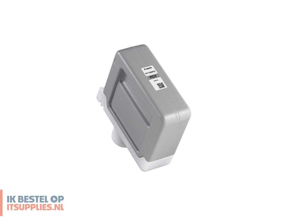 0304158-canon_pfi-1300pgy_inktcartridge_origineel_foto_grijs