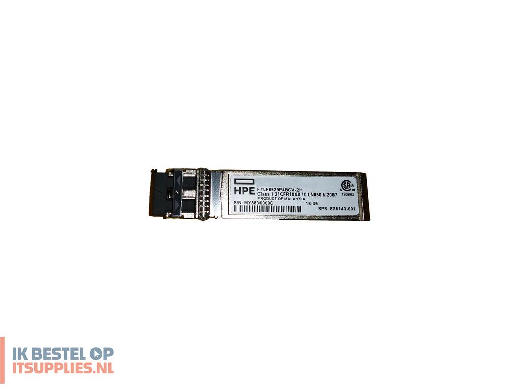 1551112-hpe_8gb_short_wave_fibre_channel_sfp_1_pack_transceiver_netwerk_transceiver_module_1000_mbits_sfp