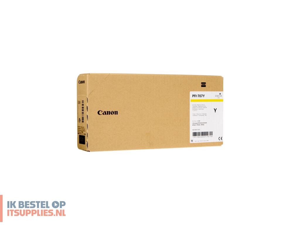 3223539-canon_pfi-707y_inktcartridge_origineel_geel