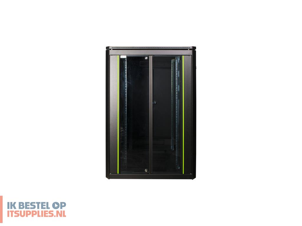 4623609-logon_rdl22u88bl_rack_22u_vrijstaande_rek_zwart