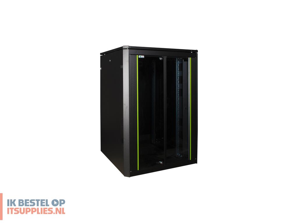 4726888-logon_rdl22u88bl_rack_22u_vrijstaande_rek_zwart