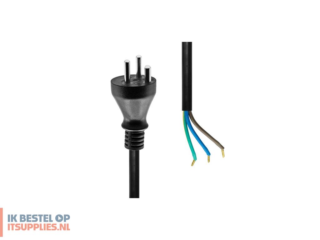 1512984-proxtend_pc-koe-005-m_electriciteitssnoer_zwart_5_m_netstekker_type_k