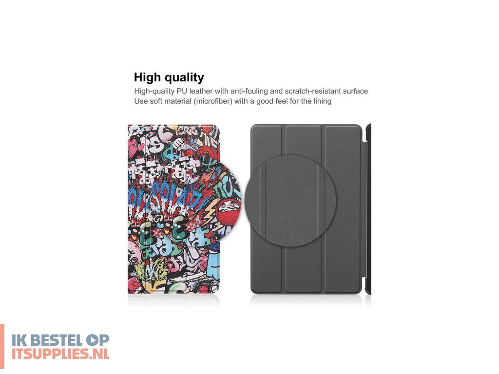 0419162-coreparts_tabx-xmi-cover9_tabletbehuizing_26-9_cm_106_flip_case_meerkleurig