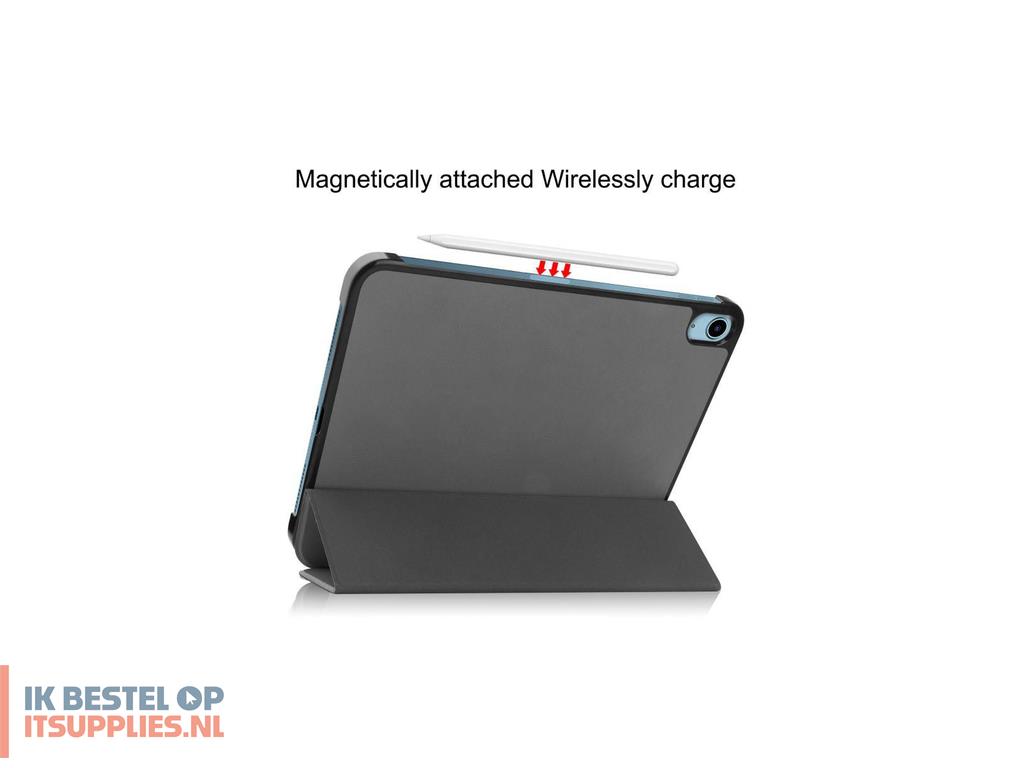 1732537-coreparts_tabx-ip10-cover7_tabletbehuizing_27-7_cm_109_flip_case_grijs