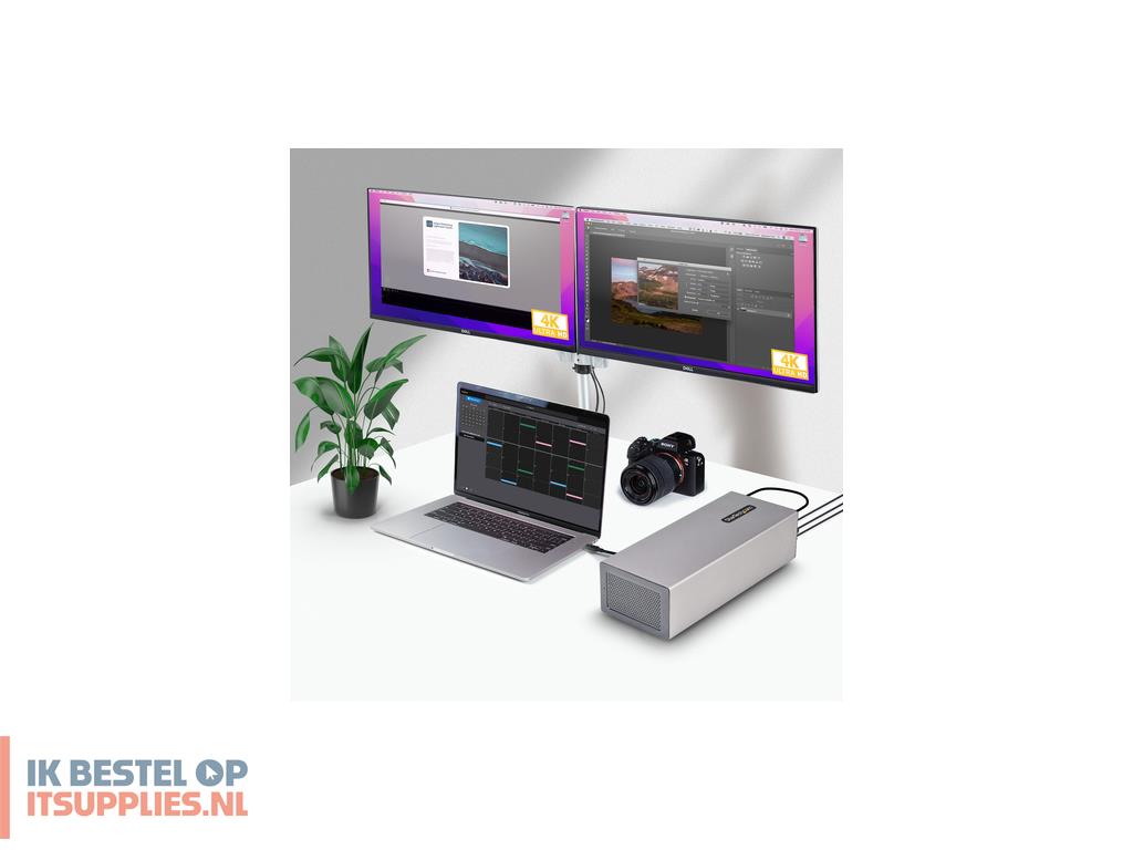 0627417-startechcom_2tbt3-pcie-enclosure_laptop_dock_poortreplicator_bedraad_zilver