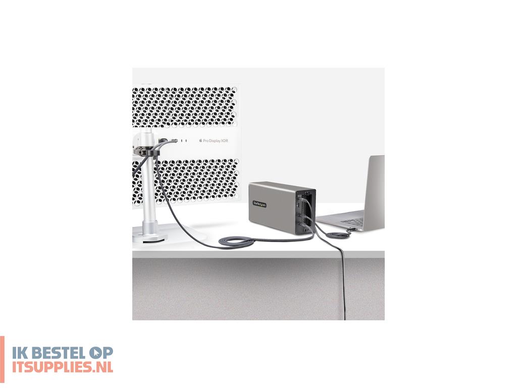 0630693-startechcom_2tbt3-pcie-enclosure_laptop_dock_poortreplicator_bedraad_zilver