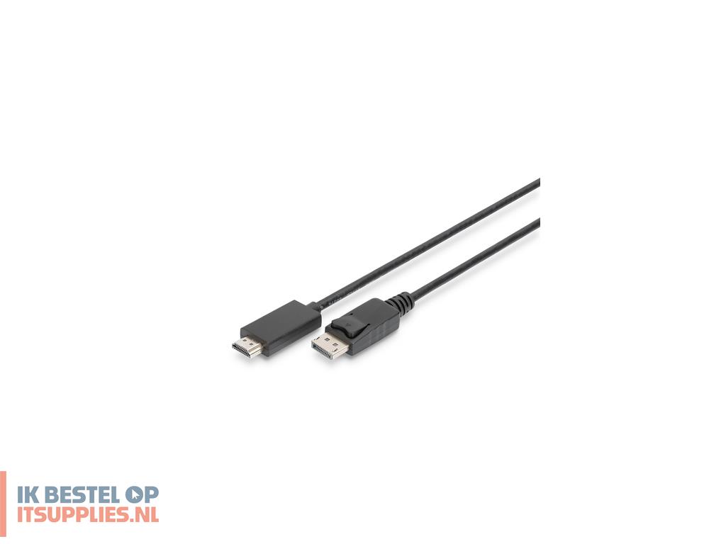 4521814-digitus_ak-340303-010-s_video_kabel_adapter_1_m_hdmi_type_a_standaard_displayport_zwart
