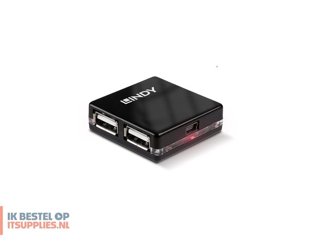 4558099-lindy_42742_interface_hub_480_mbits_zwart