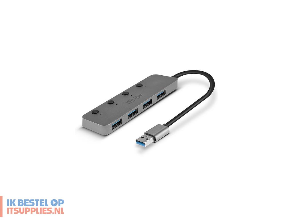 4822328-lindy_43309_interface_hub_usb_32_gen_1_31_gen_1_type-a_5_mbits_grijs