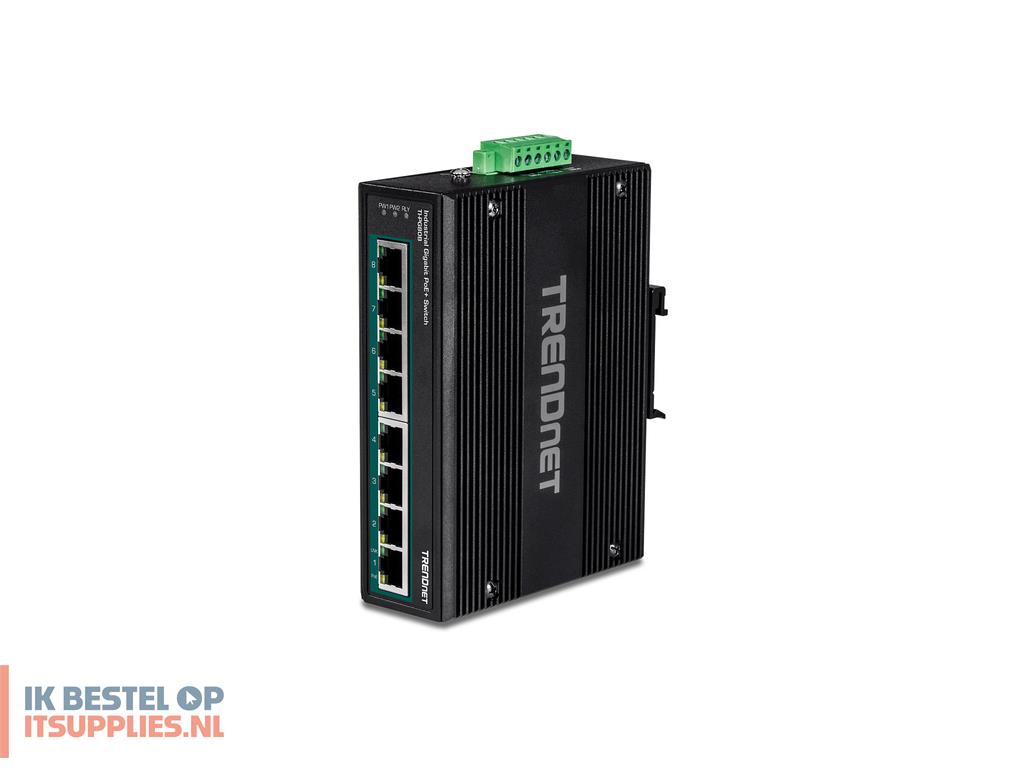 1940351-trendnet_ti-pg80b_netwerk-switch_gigabit_ethernet_101001000_power_over_ethernet_poe_zwart