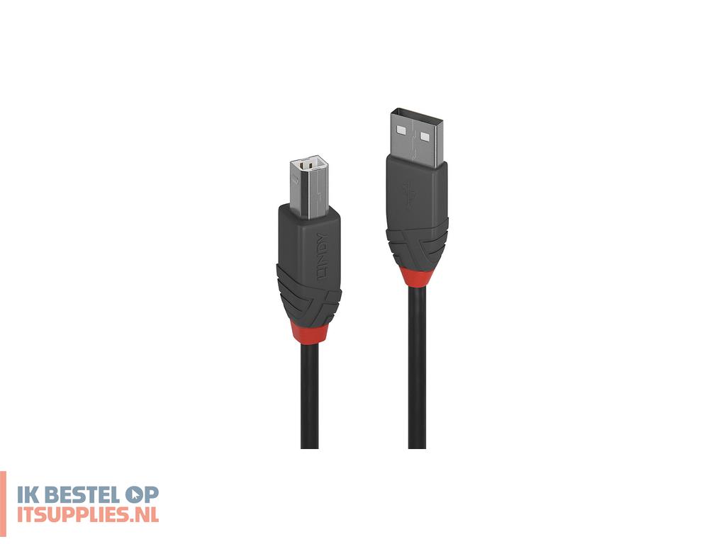 1830866-lindy_36677_usb-kabel_usb_20_10_m_usb_a_usb_b_zwart-_grijs-_rood