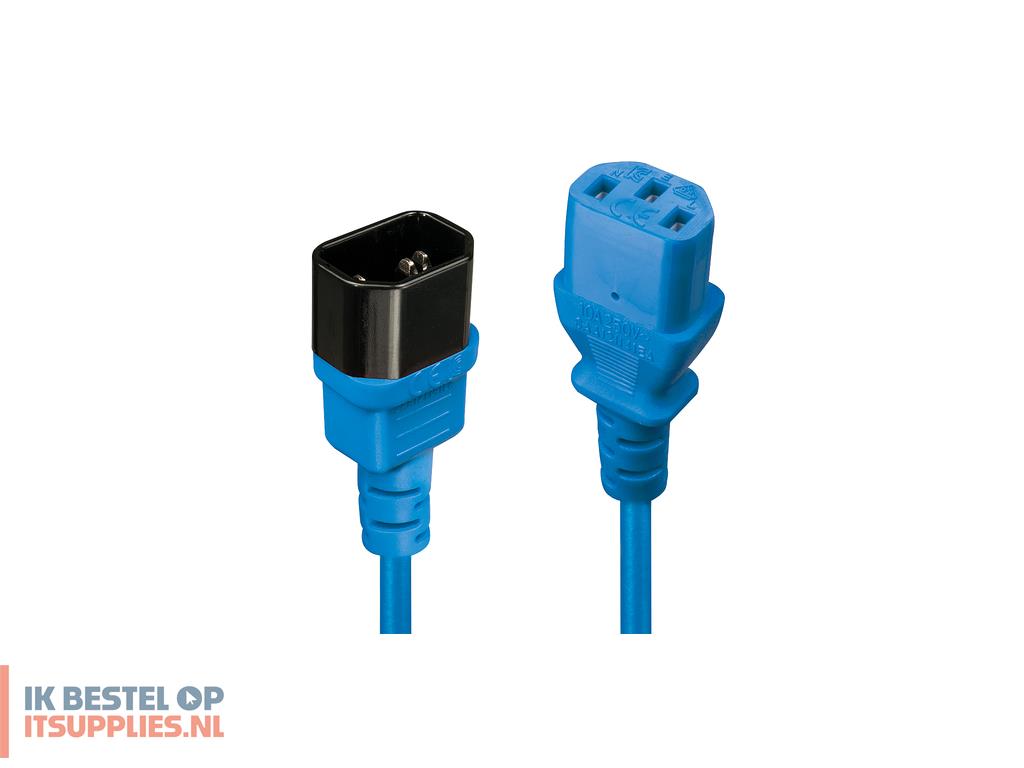 5959684-lindy_30471_electriciteitssnoer_zwart-_blauw_1_m_c14_stekker_c13_stekker