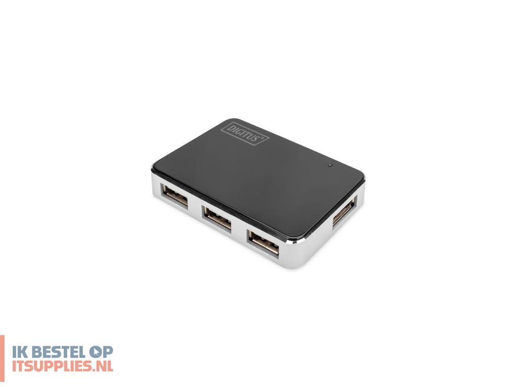 0531919-digitus_da-70220_interface_hub_usb_20_mini-b_480_mbits_zwart-_zilver