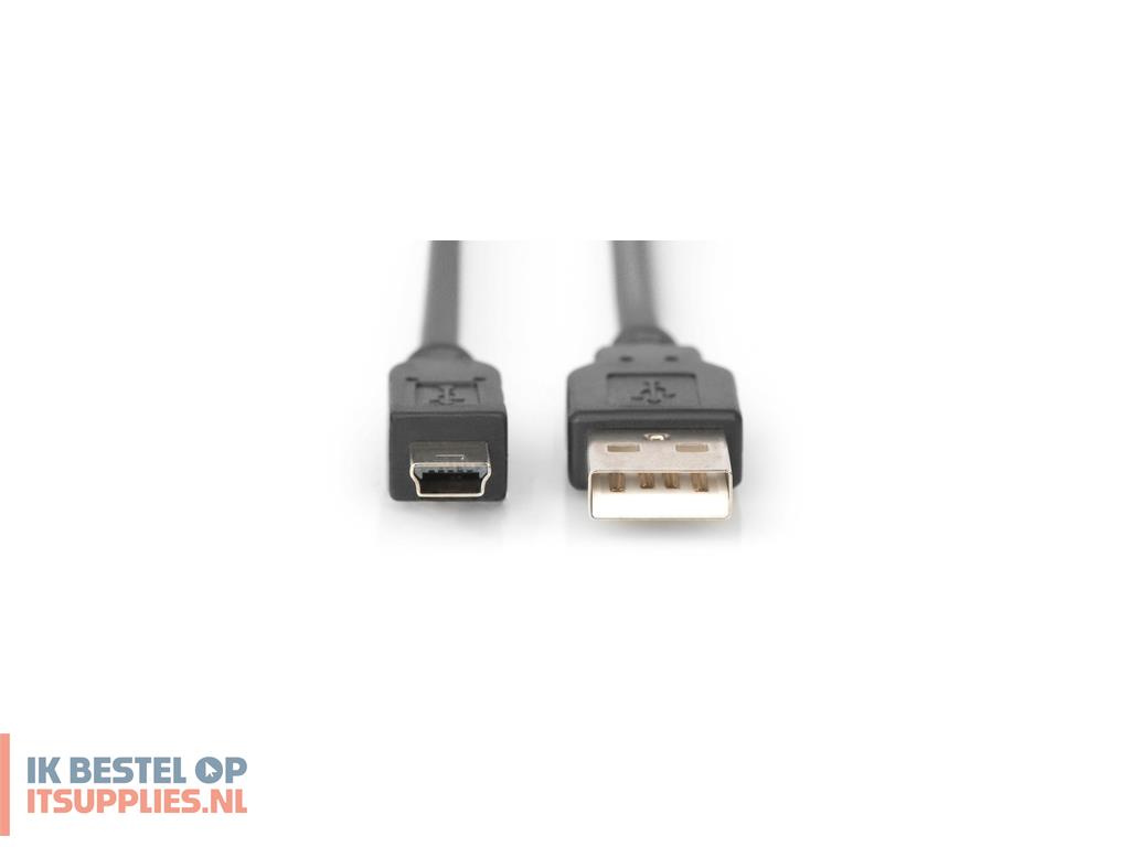 0534231-digitus_ak-300108-030-s_usb-kabel_usb_20_3_m_usb_a_mini-usb_b_zwart