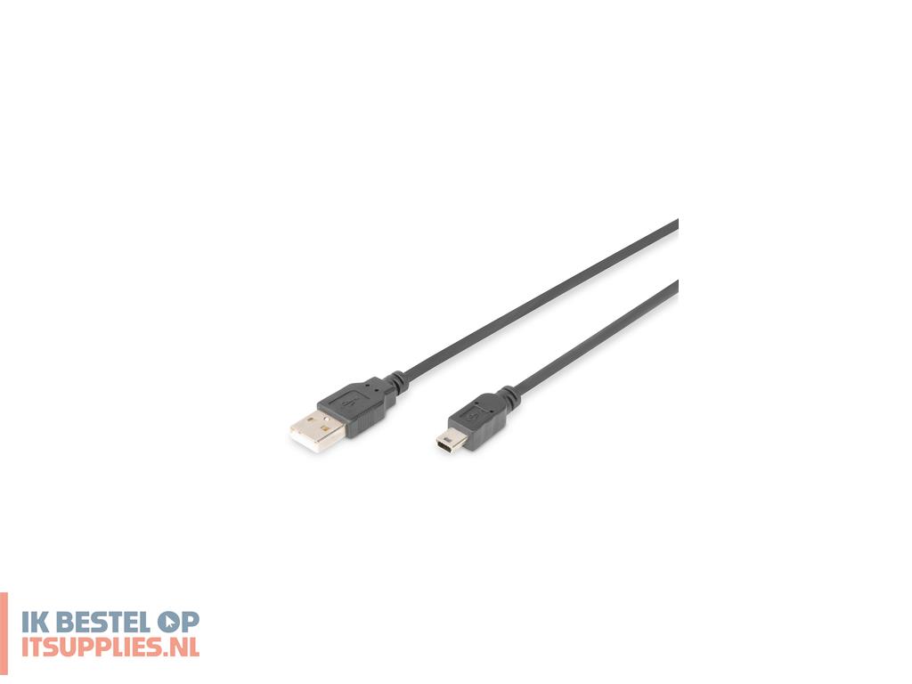 3136296-digitus_ak-300108-030-s_usb-kabel_usb_20_3_m_usb_a_mini-usb_b_0-48_gbits_zwart