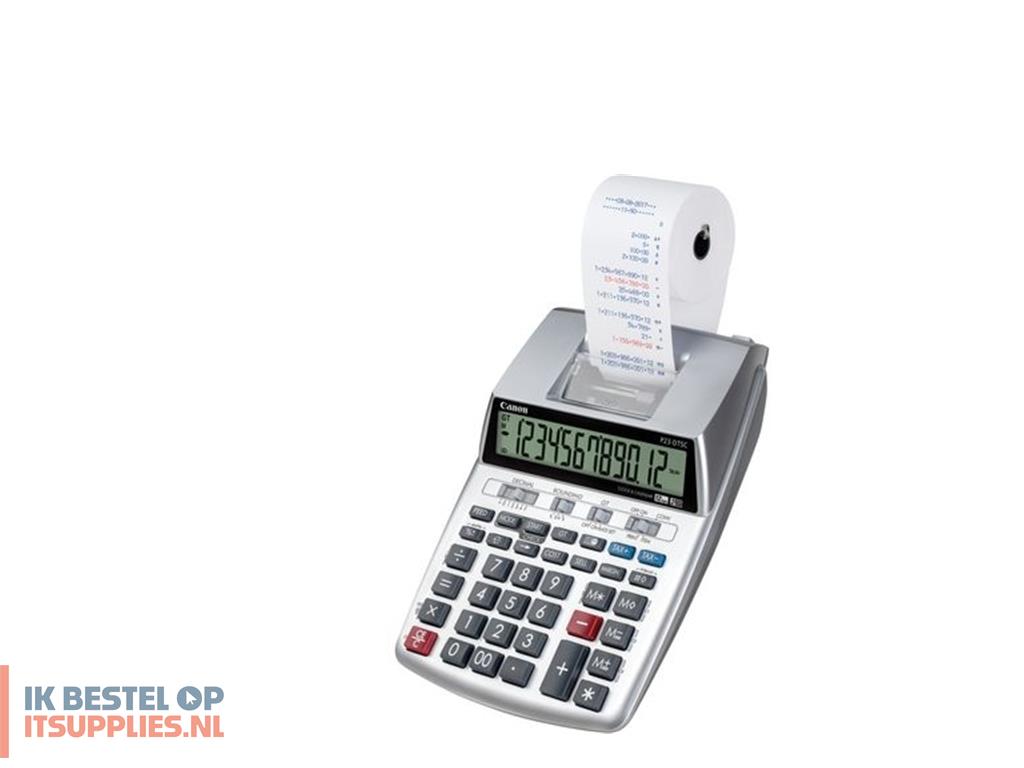3331101-canon_p23-dtsc_calculator_desktop_rekenmachine_met_printer_zilver