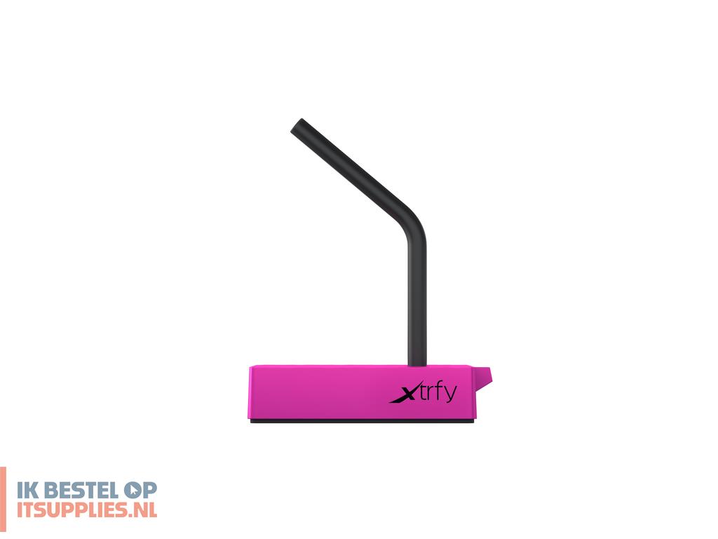 4647496-cherry_xtrfy_b4_bureau_kabelhouder_roze_1_stuks