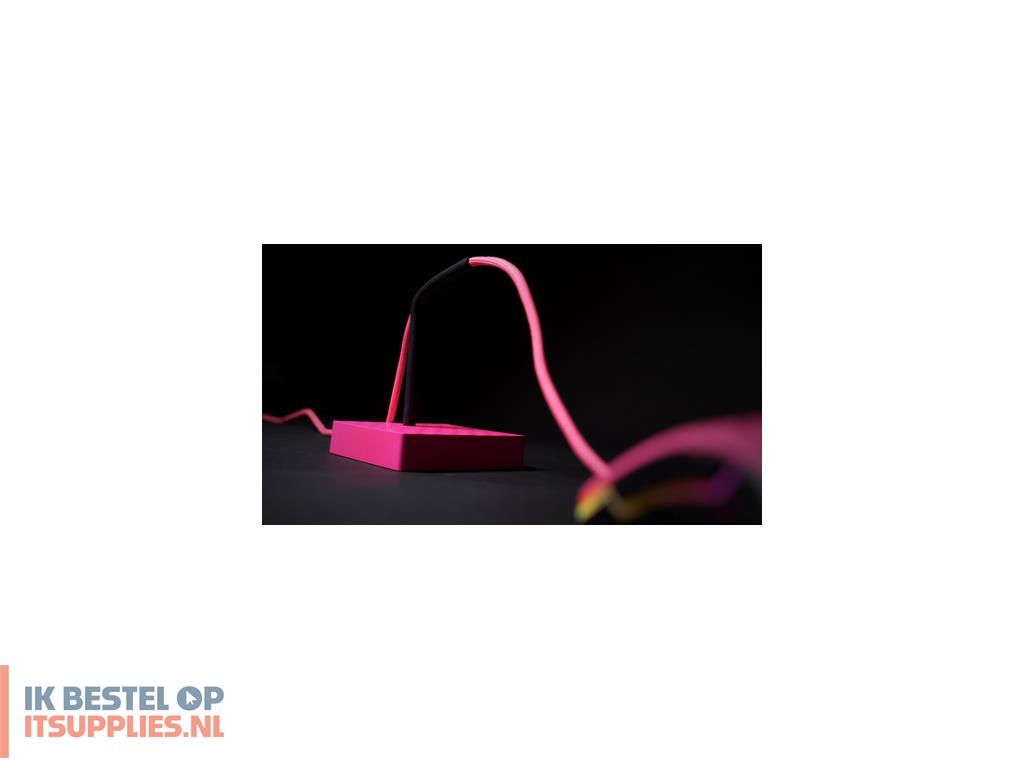4701256-cherry_xtrfy_b4_bureau_kabelhouder_roze_1_stuks