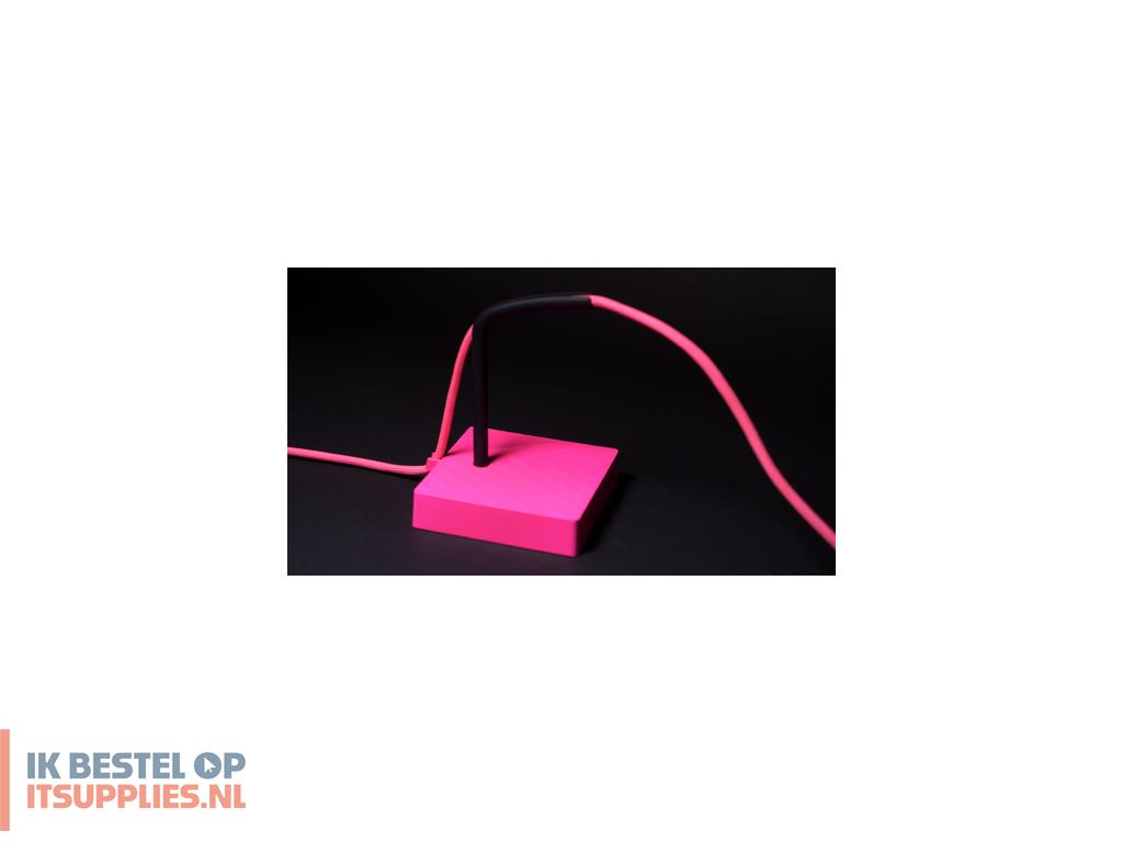 4705441-cherry_xtrfy_b4_bureau_kabelhouder_roze_1_stuks