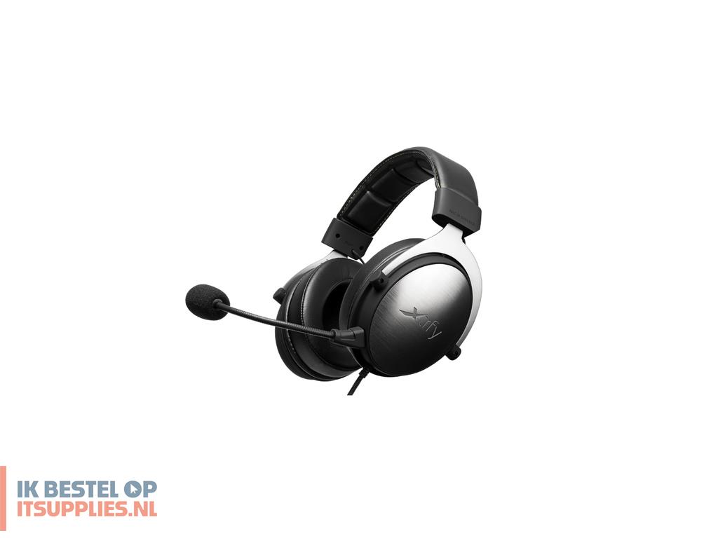 4624894-cherry_xtrfy_xg-h1_hoofdtelefoonheadset_bedraad_hoofdband_gamen_zwart-_zilver