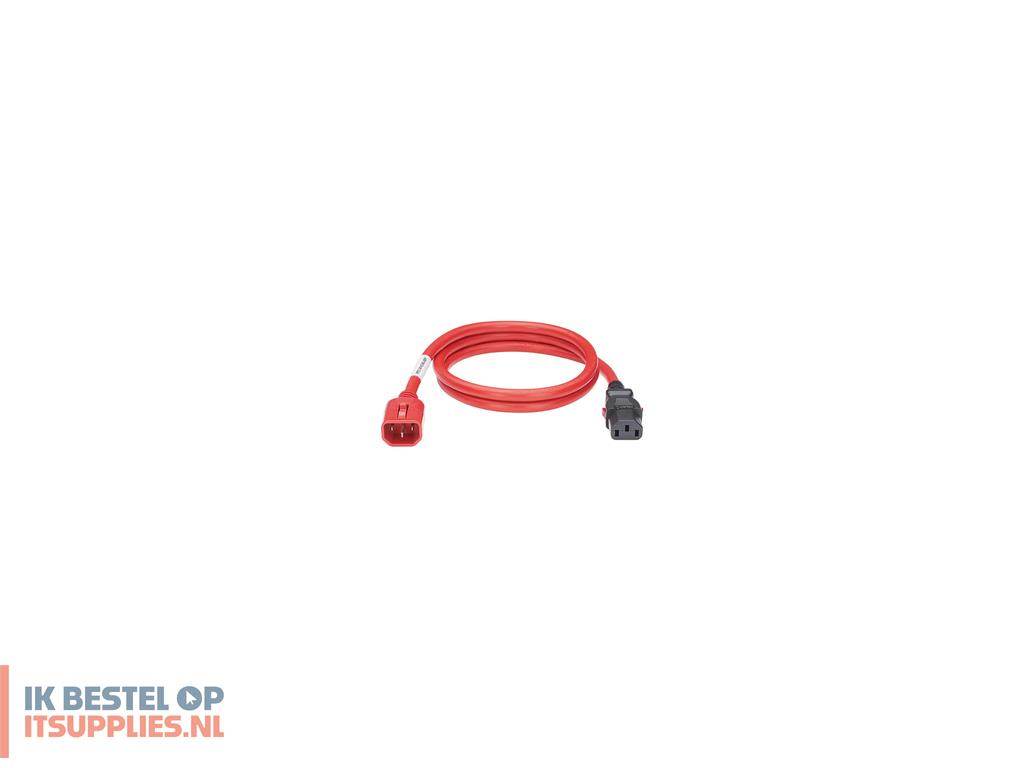 4535635-panduit_lpca04-x_electriciteitssnoer_rood_2-4_m_iec_c14_iec_c13