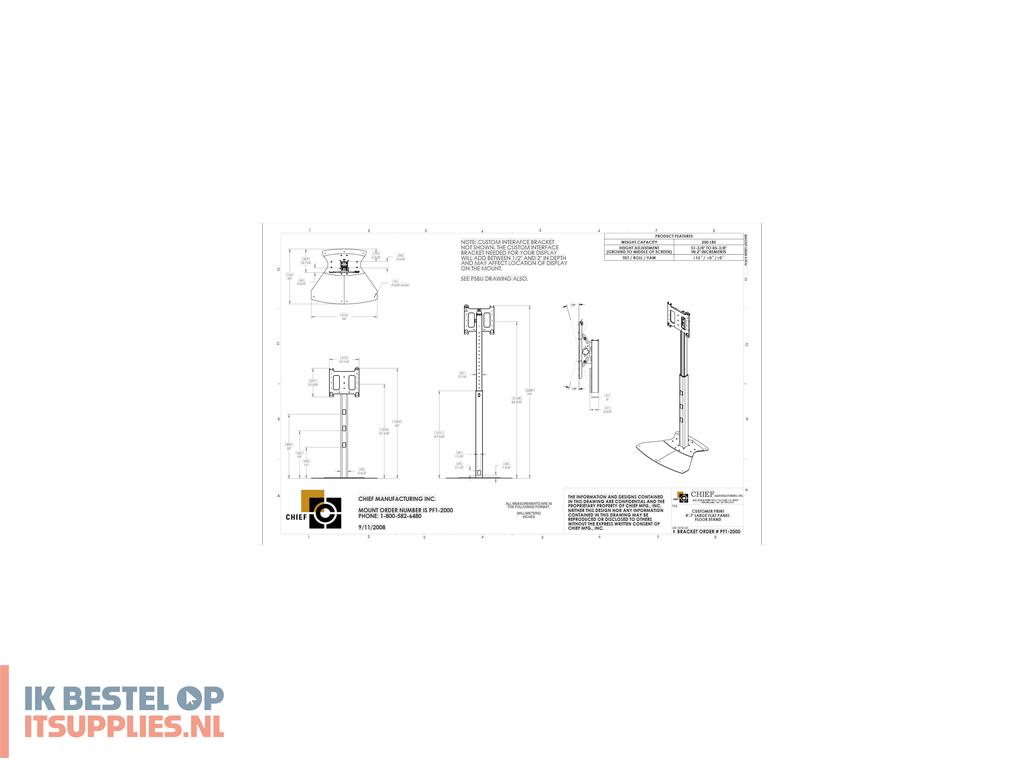 1548155-chief_pf1ub_flat_panel_bureau_steun_190-5_cm_75_vloer_zwart