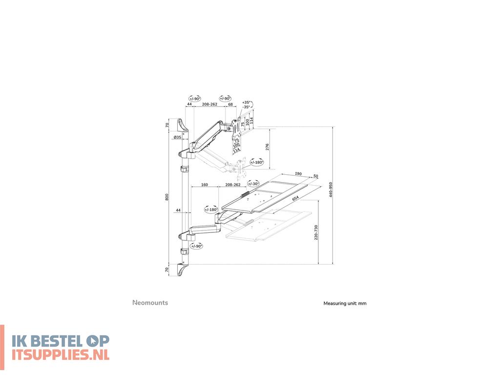 3222841-neomounts_wl90-325bl1_flat_panel_bureau_steun_81-3_cm_32_muur_zwart
