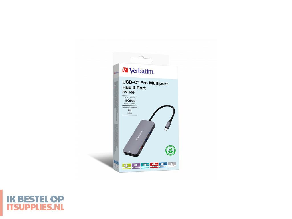 1043982-verbatim_cmh-09_usb_type-c_10000_mbits_zilver