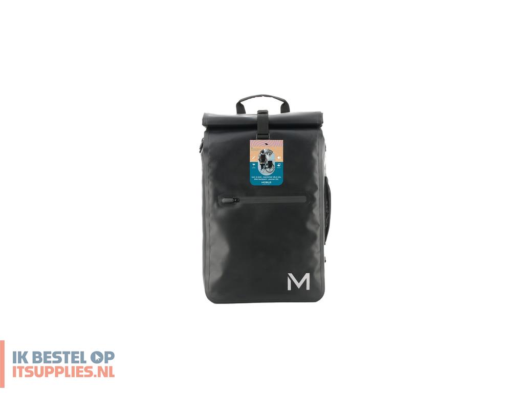 3141223-mobilis_070001_rugzak_fietsrugzak_zwart_zeildoek