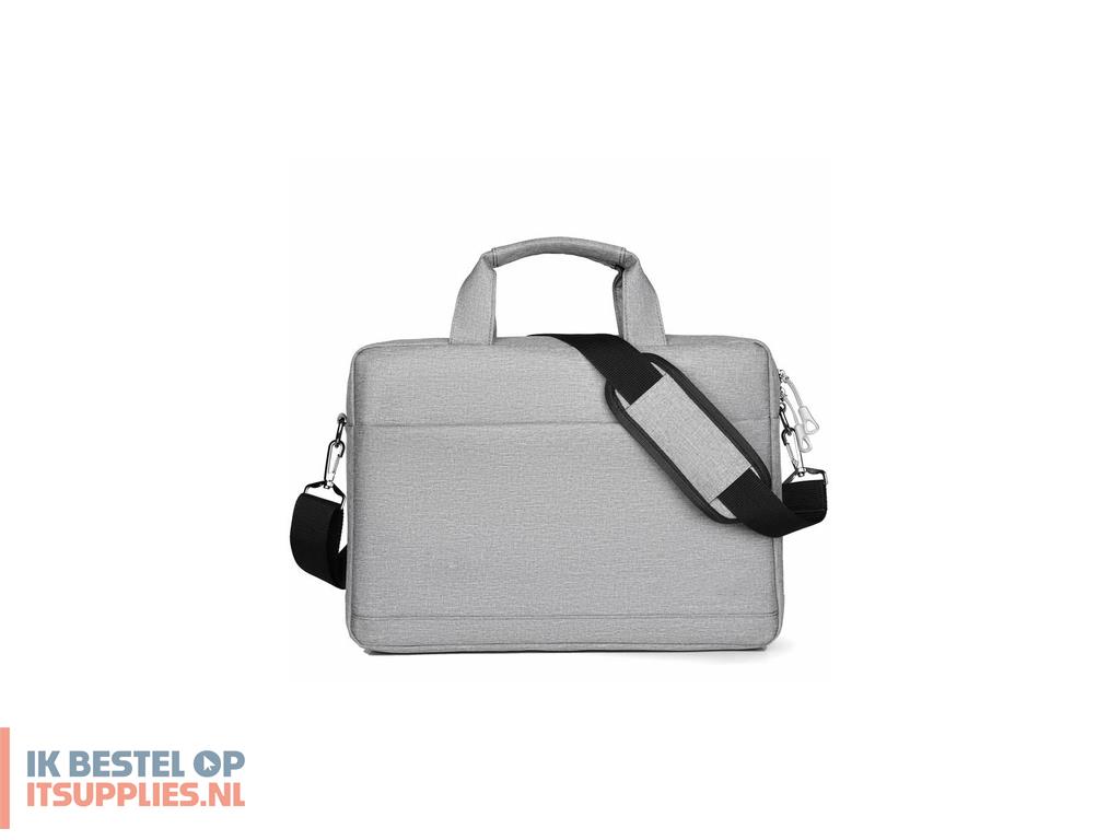 3040144-estuff_glb201612_laptoptas_35-8_cm_141_tas_met_bovensluiting_grijs