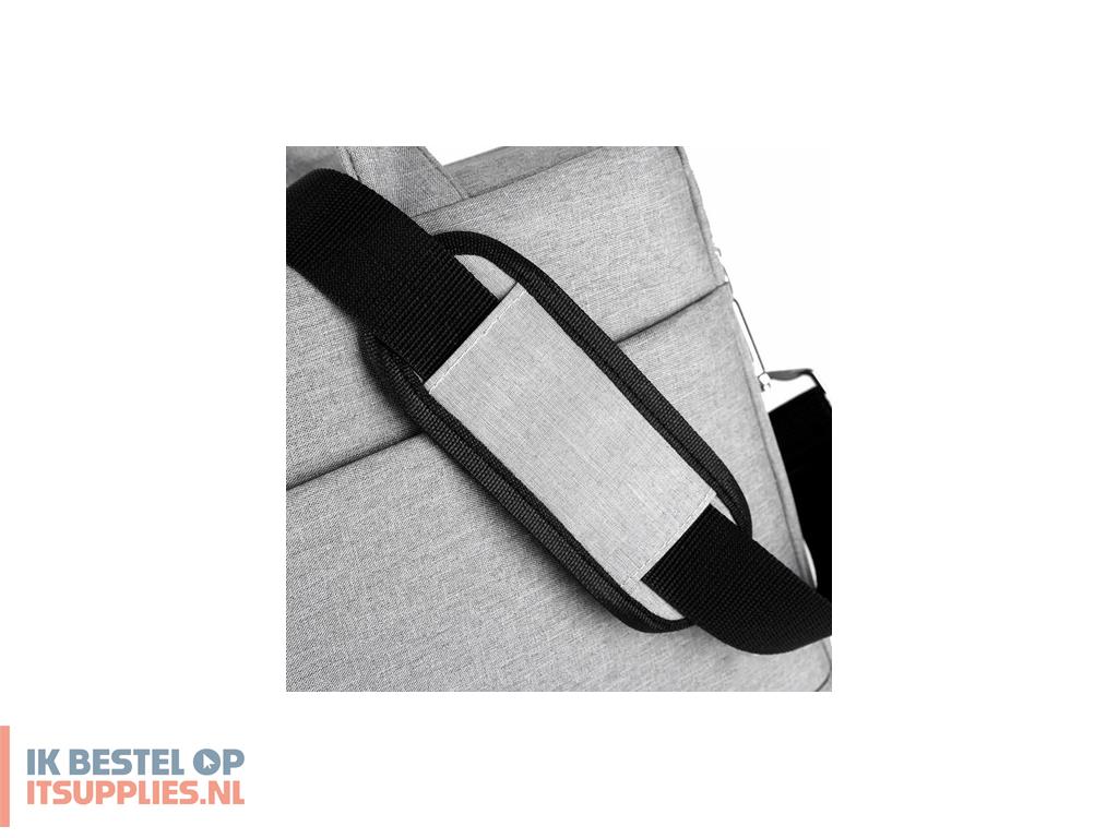 3051975-estuff_glb201612_laptoptas_35-8_cm_141_tas_met_bovensluiting_grijs