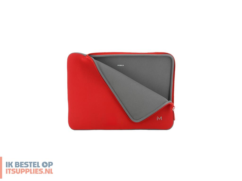 1144697-mobilis_049019_laptoptas_35-6_cm_14_opbergmapsleeve_grijs-_rood