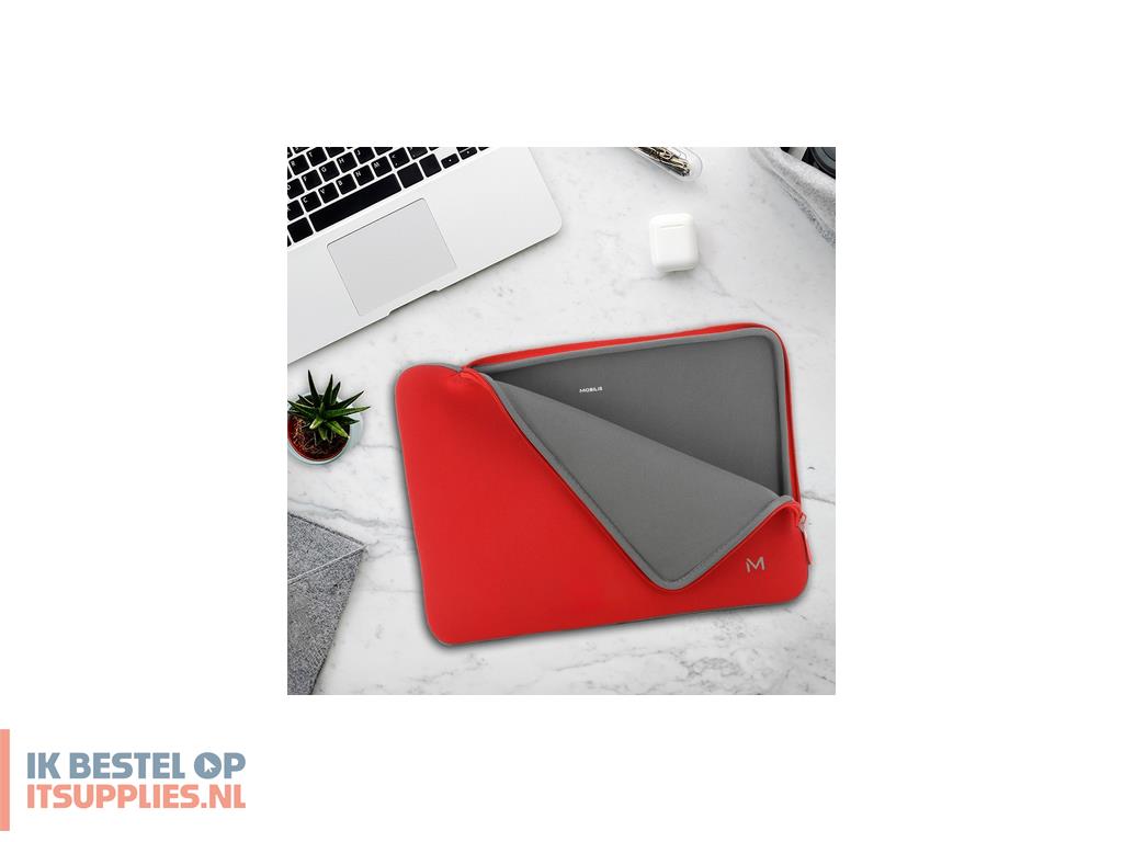 1150717-mobilis_049019_laptoptas_35-6_cm_14_opbergmapsleeve_grijs-_rood
