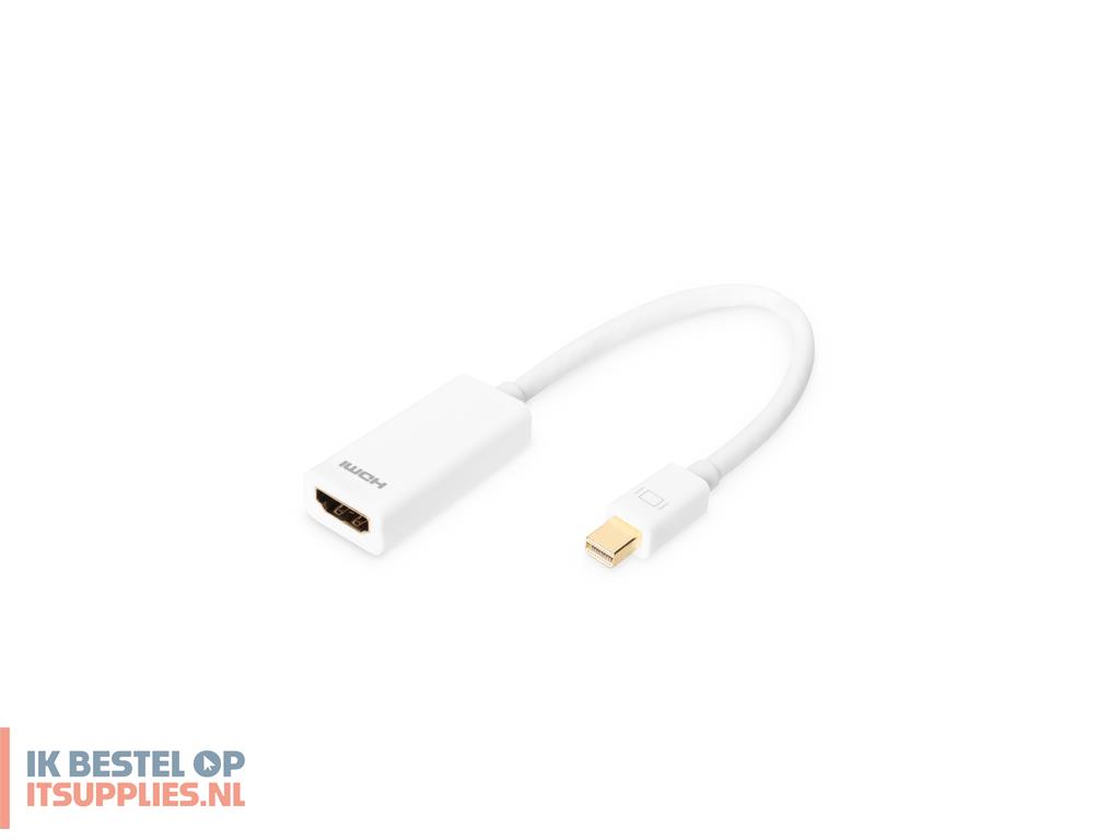 3107460-digitus_ak-340404-001-w_video_kabel_adapter_0-15_m_mini_displayport_hdmi_wit