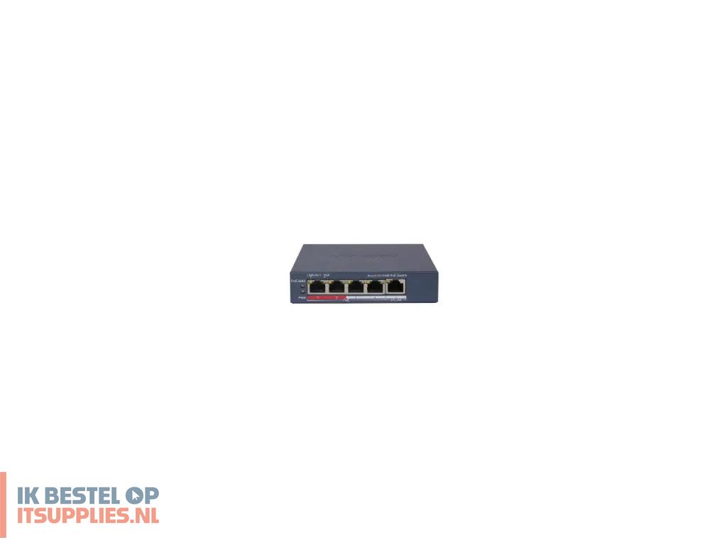 0115960-refurbished_hikvision_ds-3e1105p-eiv2_netwerk-switch_managed_fast_ethernet_10100_power_over_ethernet_poe