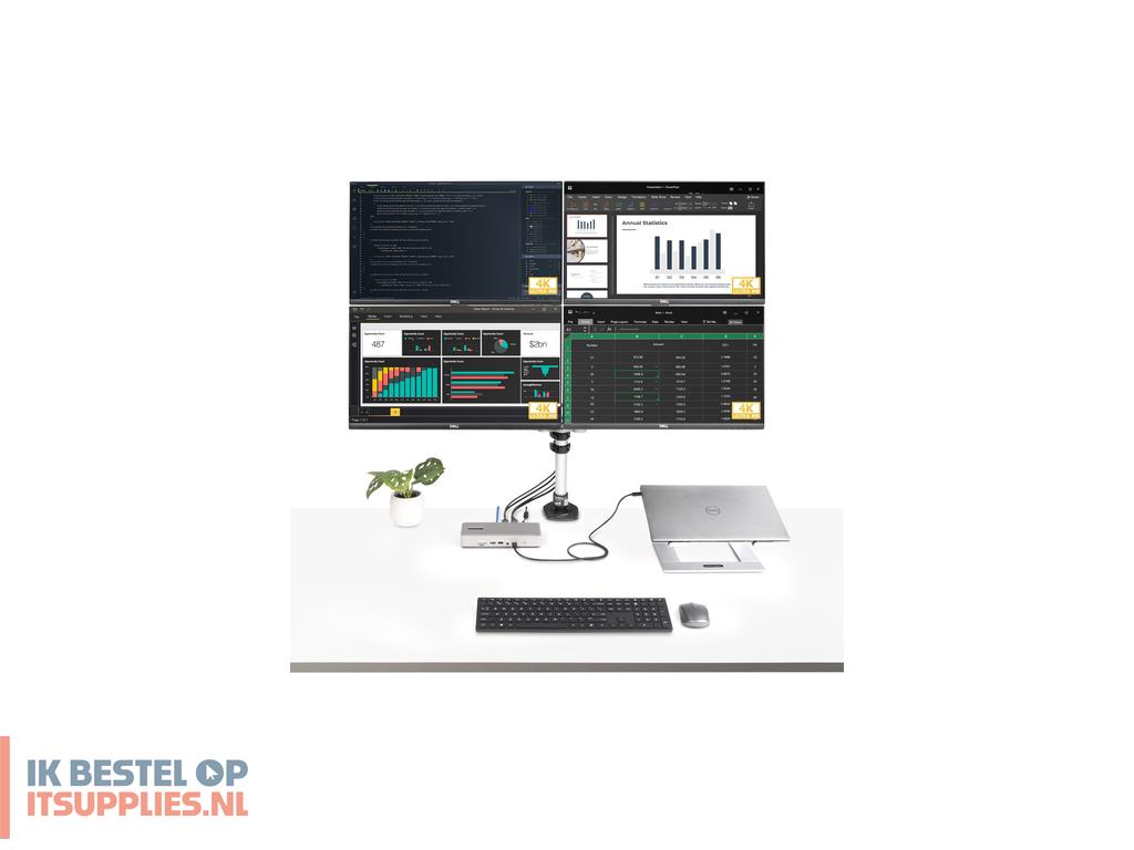 4518514-startechcom_132ue-tb4usb4dock_laptop_dock_poortreplicator_bedraad_grijs