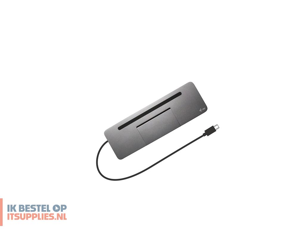 3747032-i-tec_metal_c31flatdockpdpro_laptop_dock_poortreplicator_bedraad_usb_32_gen_1_31_gen_1_type-c_grijs