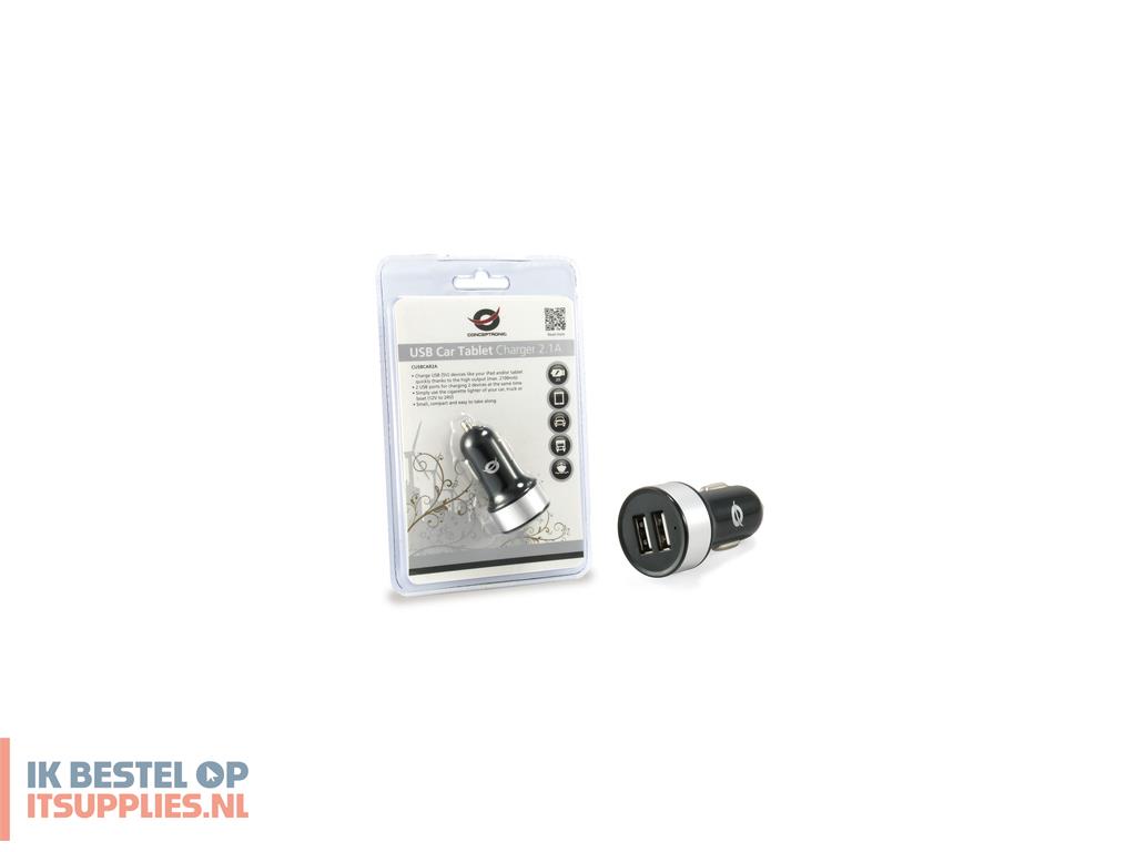 2502713-conceptronic_cusbcar2a_oplader_voor_mobiele_apparatuur_tablet_zilver_sigarettenaansteker_auto