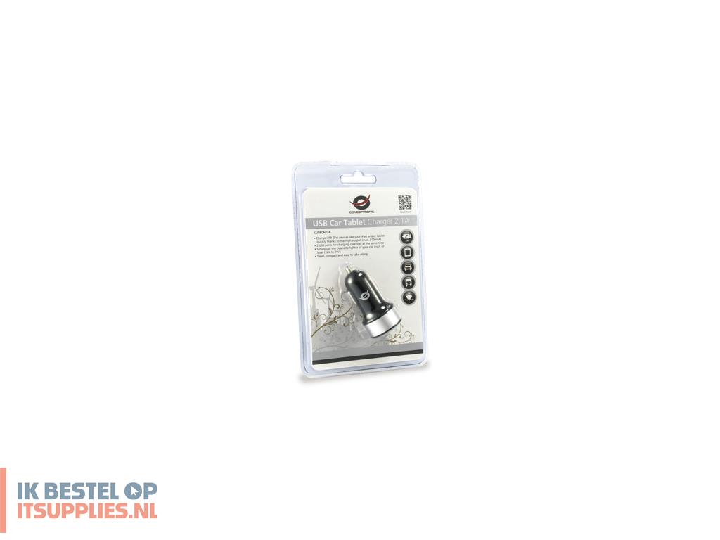 2504548-conceptronic_cusbcar2a_oplader_voor_mobiele_apparatuur_tablet_zilver_sigarettenaansteker_auto