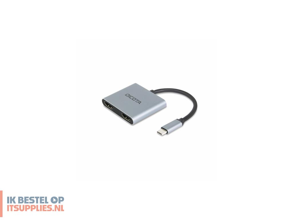 0436632-dicota_d32063_dockingstation_voor_mobiel_apparaat_tabletsmartphonelaptop_zilver